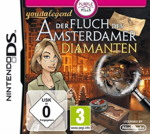 Youda Legend - The Curse Of The Amsterdam Diamond — box-2D (DE)