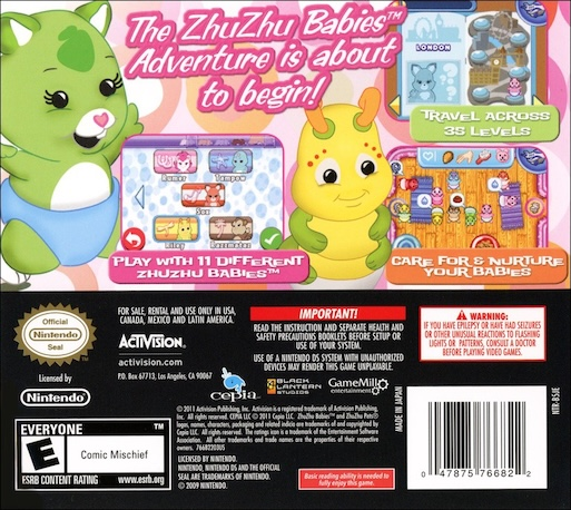 Zhu Zhu Babies — box-2D-back (US)