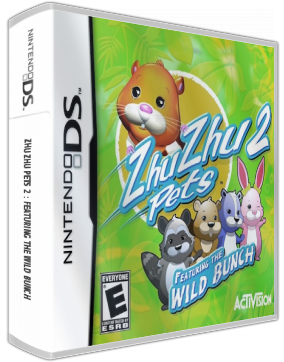 Zhu Zhu Pets 2 - Featuring The Wild Bunch — box-3D (US)