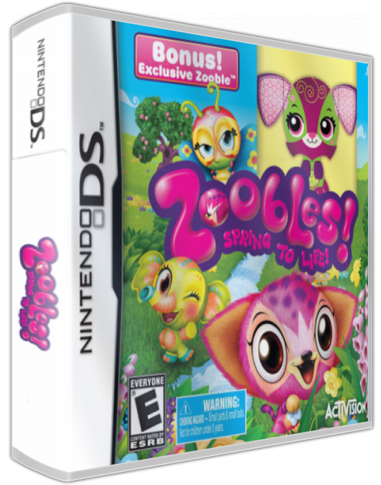 Zoobles - Spring To Life! — box-3D (US)