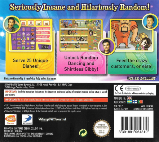 ICarly - Groovy Foodie! — box-2D-back (SE)