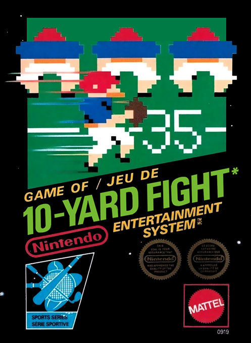 10-yard Fight — box-2D (EU)
