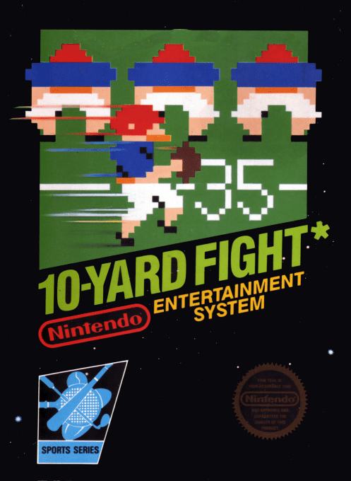 10-yard Fight box art