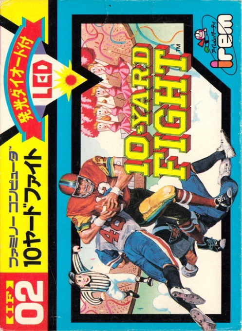 10-yard Fight — box-2D (JP)