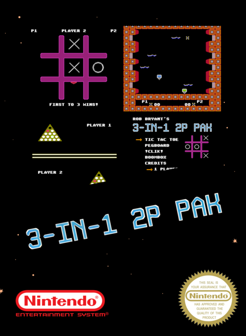 3-in-1 2p Pak box art