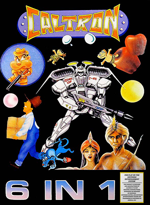 6 In 1 box art