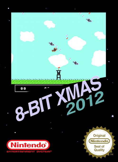 8-BIT XMAS 2012 — box-2D (SS)