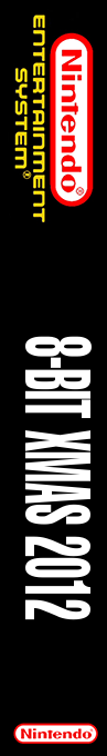8-BIT XMAS 2012 — box-2D-side (WOR)