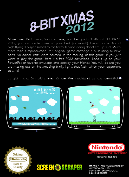 8-BIT XMAS 2012 — box-2D-back (SS)