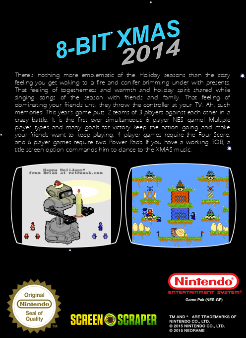 8-BIT XMAS 2014 — box-2D-back (SS)