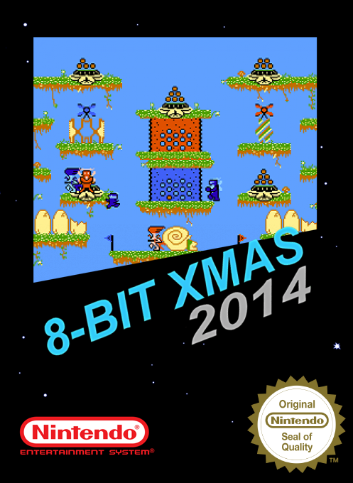 8-BIT XMAS 2014 — box-2D (SS)