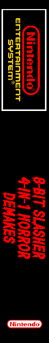 8-Bit Slasher 4-in-1 Horror Demakes — box-2D-side (WOR)