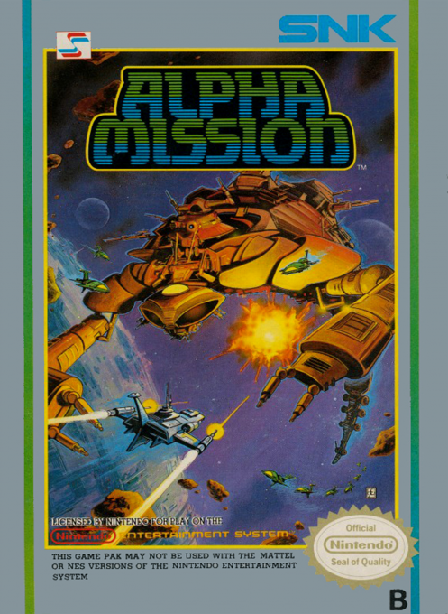 Alpha Mission — box-2D (EU)