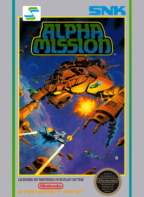 Alpha Mission box art