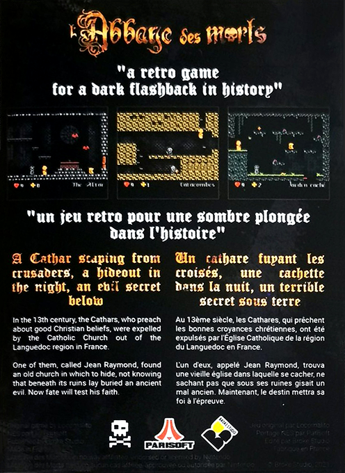 L'Abbaye des Morts — box-2D-back (EU)