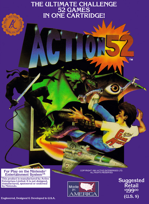 Action 52 box art