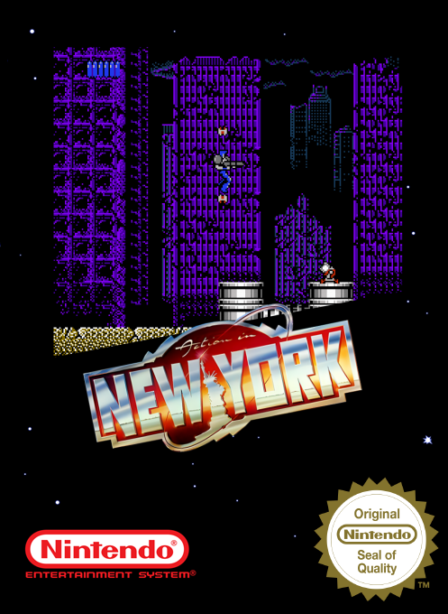 Action In New York — box-2D (SS)