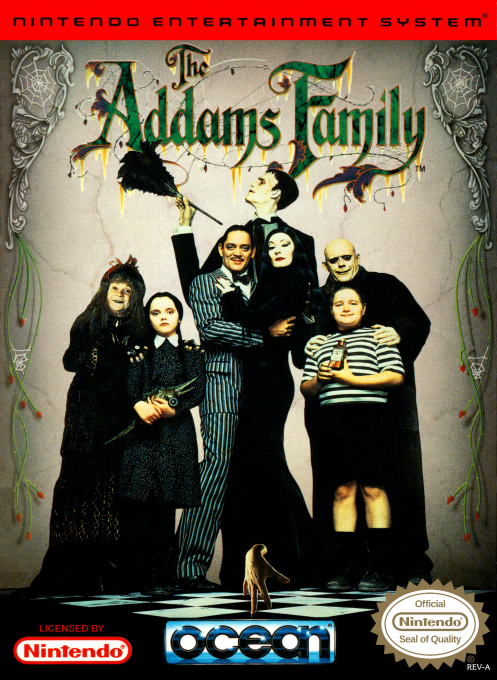 Addams Family, The box art