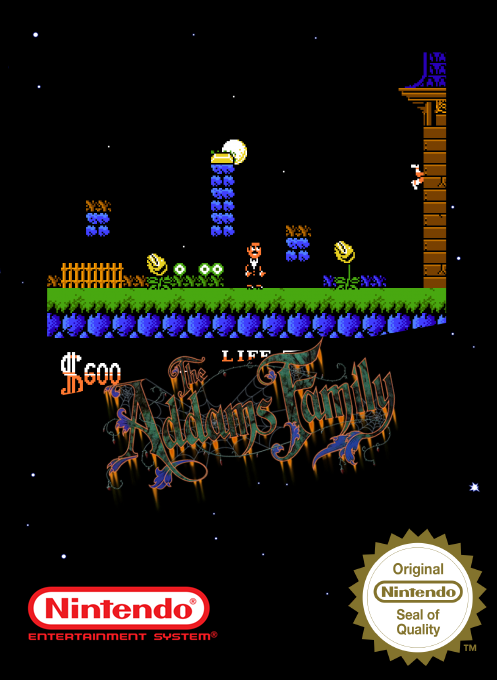 Addams Family, The — box-2D (SS)
