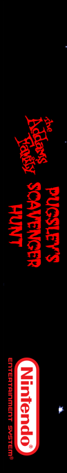 Addams Family - Pugsley's Scavenger Hunt, The — box-2D-side (SS)