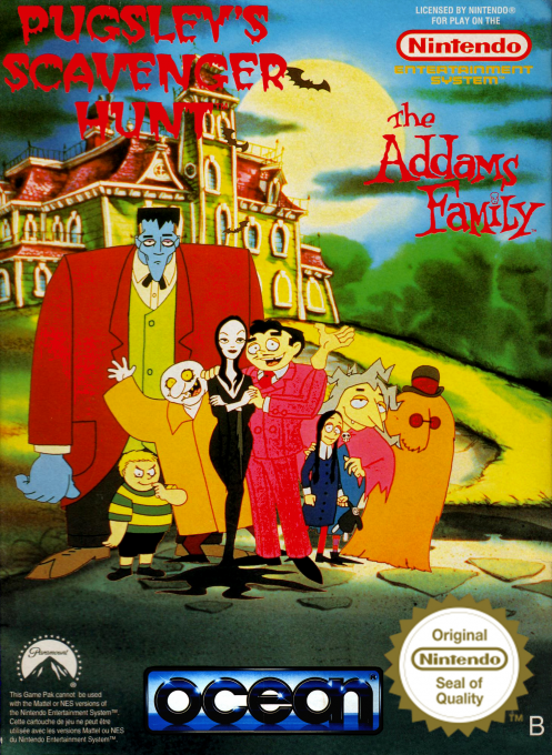 Addams Family - Pugsley's Scavenger Hunt, The — box-2D (EU)