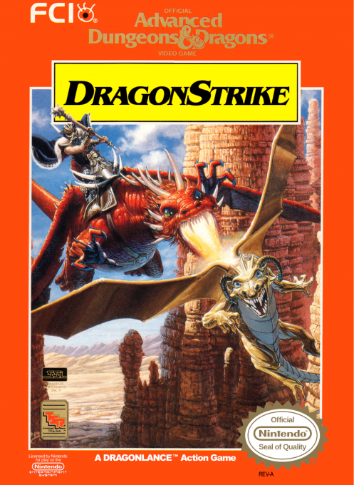 Advanced Dungeons And Dragons - Dragon Strike box art