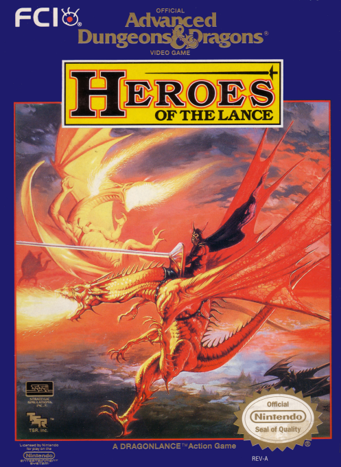 Heroes Of The Lance box art