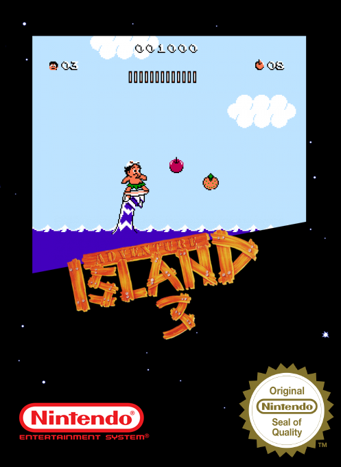 Adventure Island 3 — box-2D (SS)