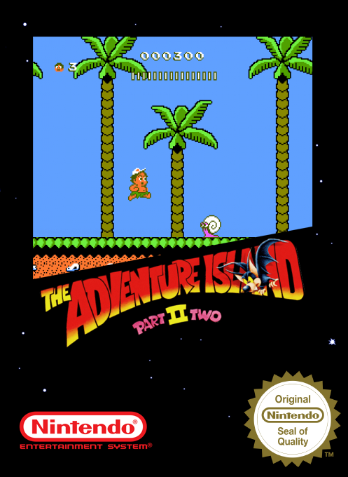 Adventure Island 2 — box-2D (SS)
