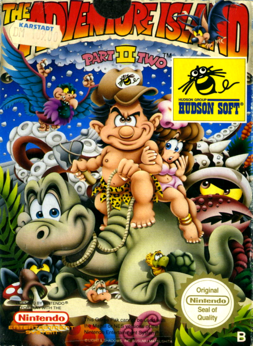 Adventure Island 2 — box-2D (DE)