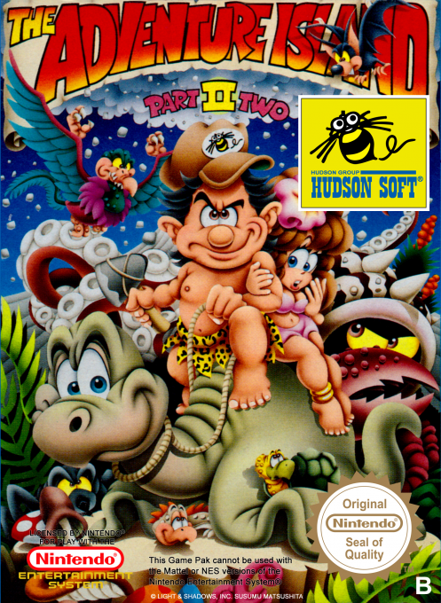 Adventure Island 2 — box-2D (EU)