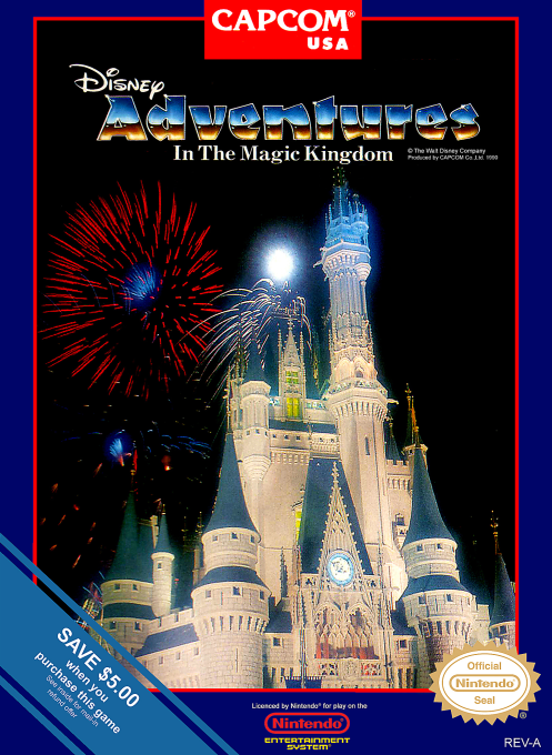 Adventures In The Magic Kingdom box art