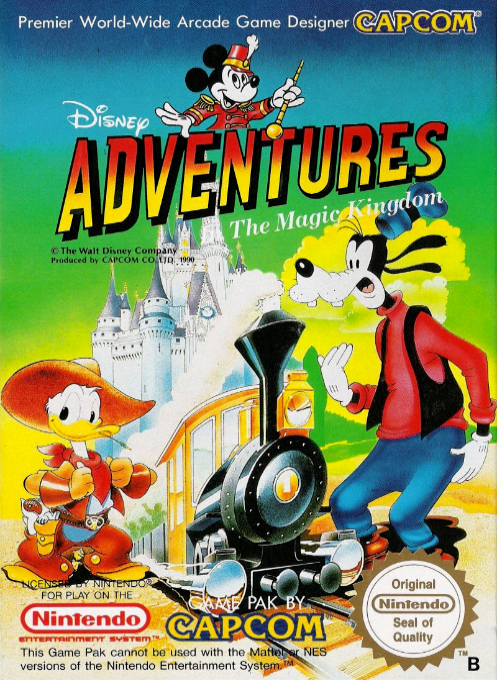 Adventures In The Magic Kingdom — box-2D (SE)