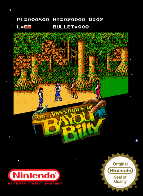 Adventures Of Bayou Billy, The — box-2D (SS)