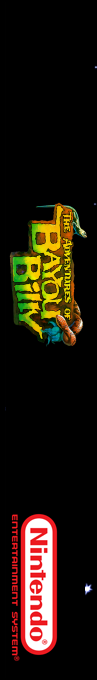 Adventures Of Bayou Billy, The — box-2D-side (SS)