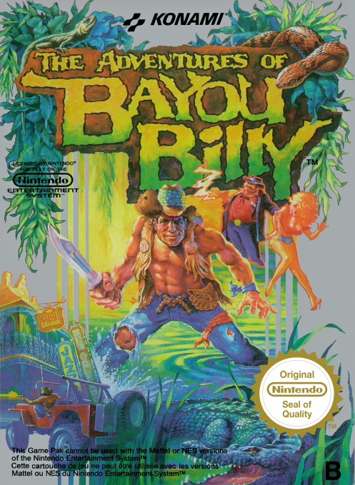 Adventures Of Bayou Billy, The — box-2D (EU)