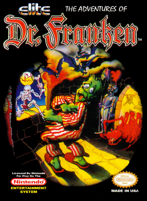 Adventures Of Dr. Franken, The box art
