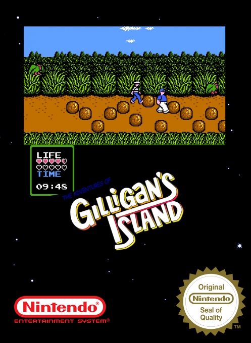Adventures Of Gilligan's Island, The — box-2D (SS)