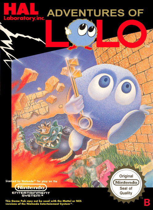 Adventures of Lolo — box-2D (EU)