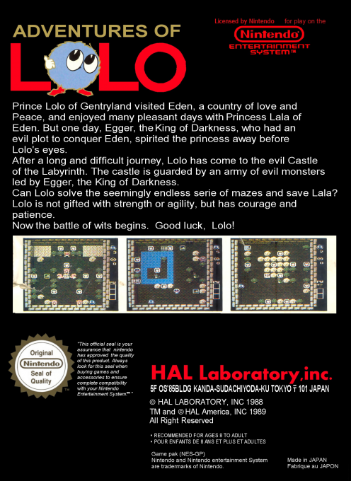 Adventures of Lolo — box-2D-back (EU)
