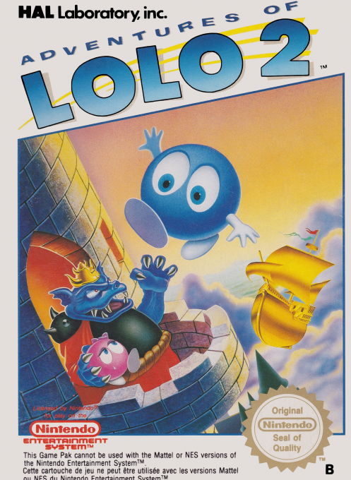 Adventures of Lolo 2 — box-2D (EU)