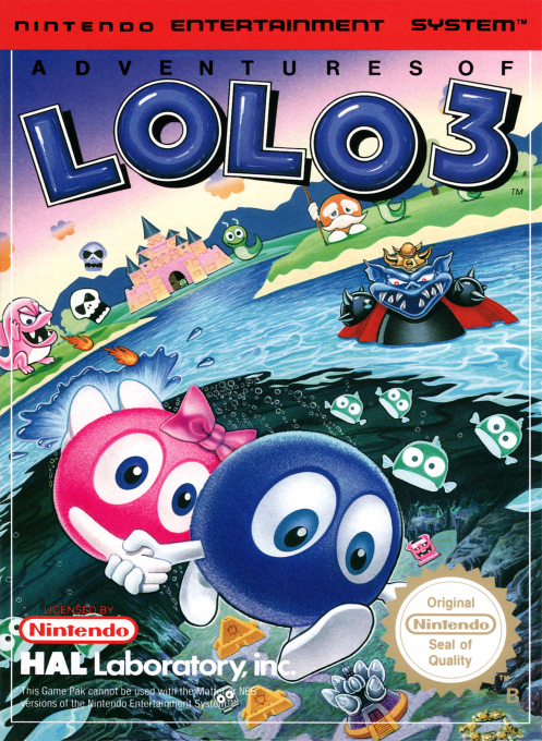 Adventures of Lolo 3 — box-2D (EU)