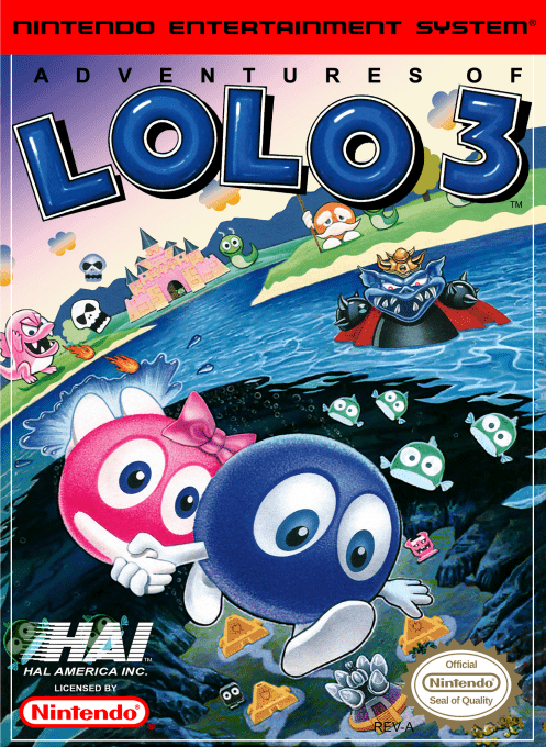 Adventures of Lolo 3 box art