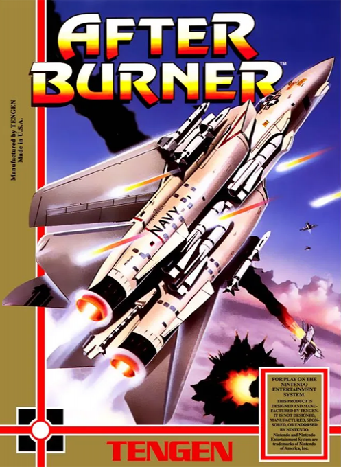 After Burner box art