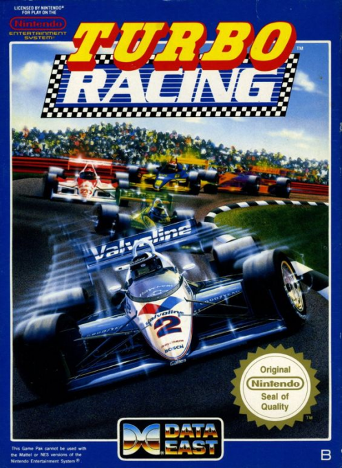 Al Unser Jr. Turbo Racing — box-2D (DE)