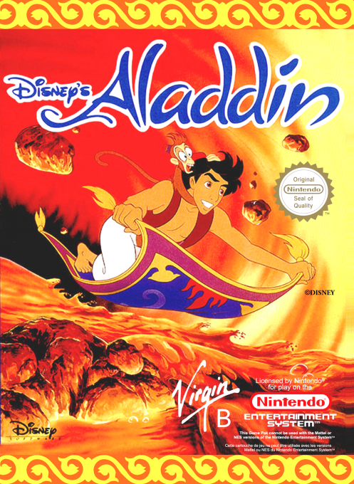 Aladdin — box-2D (EU)