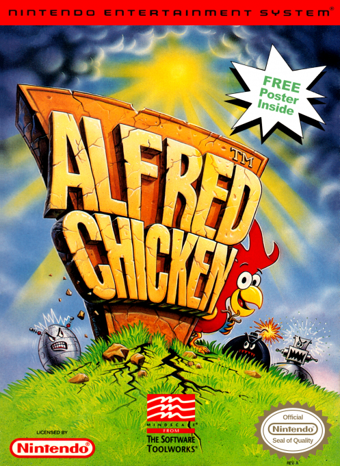 Alfred Chicken box art