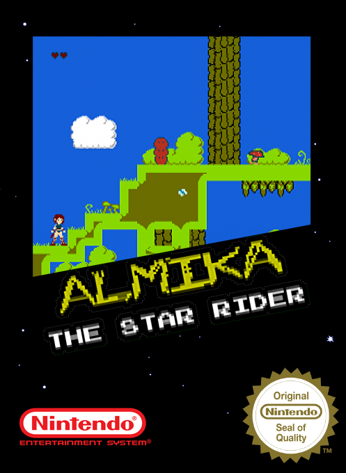 Almika - The Star Rider - Densetsu Gaiden box art