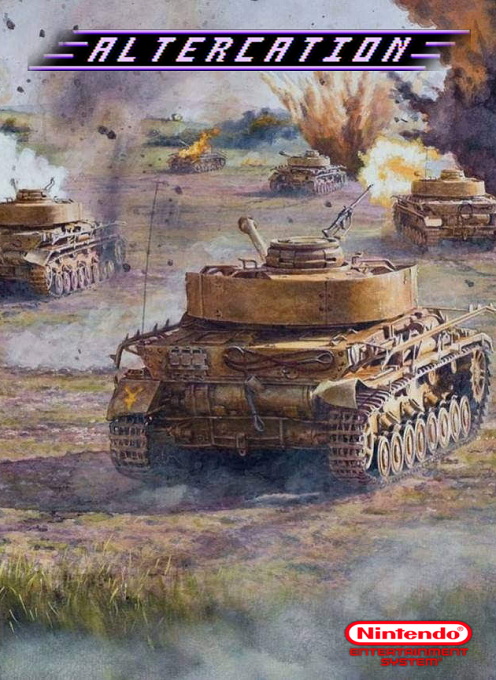 Altercation box art