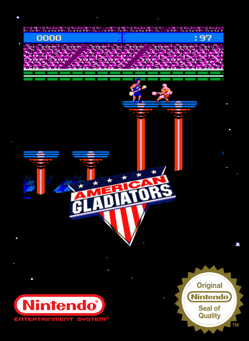 American Gladiators — box-2D (SS)